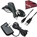 for Samsung Galaxy Victory 4G LTE , Car Charger, Wall Home Charger, Micro USB Charging Data Cable, RuCell brand Suede cleaning Cloth