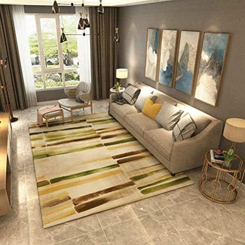Oudan Simple Abstract Art Nordic Modern Carpet Living Room Sofa Low Table Carpet (Color: B, Size: 120x160cm) (Color : A, Size : 200x300cm)