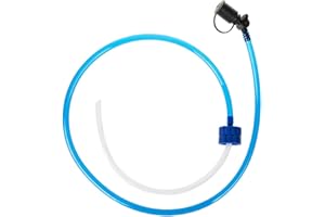 Baoblaze Water Bottle Drink Tube, Hydration Adapter, Easy to Use, Leakproof Backpack System Hose Kit Replacement for Fishing 