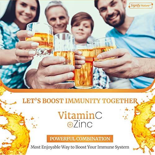 SIGNIFY NATURE Vitamin C 1000mg Effervescent Tablets Potent Immune
