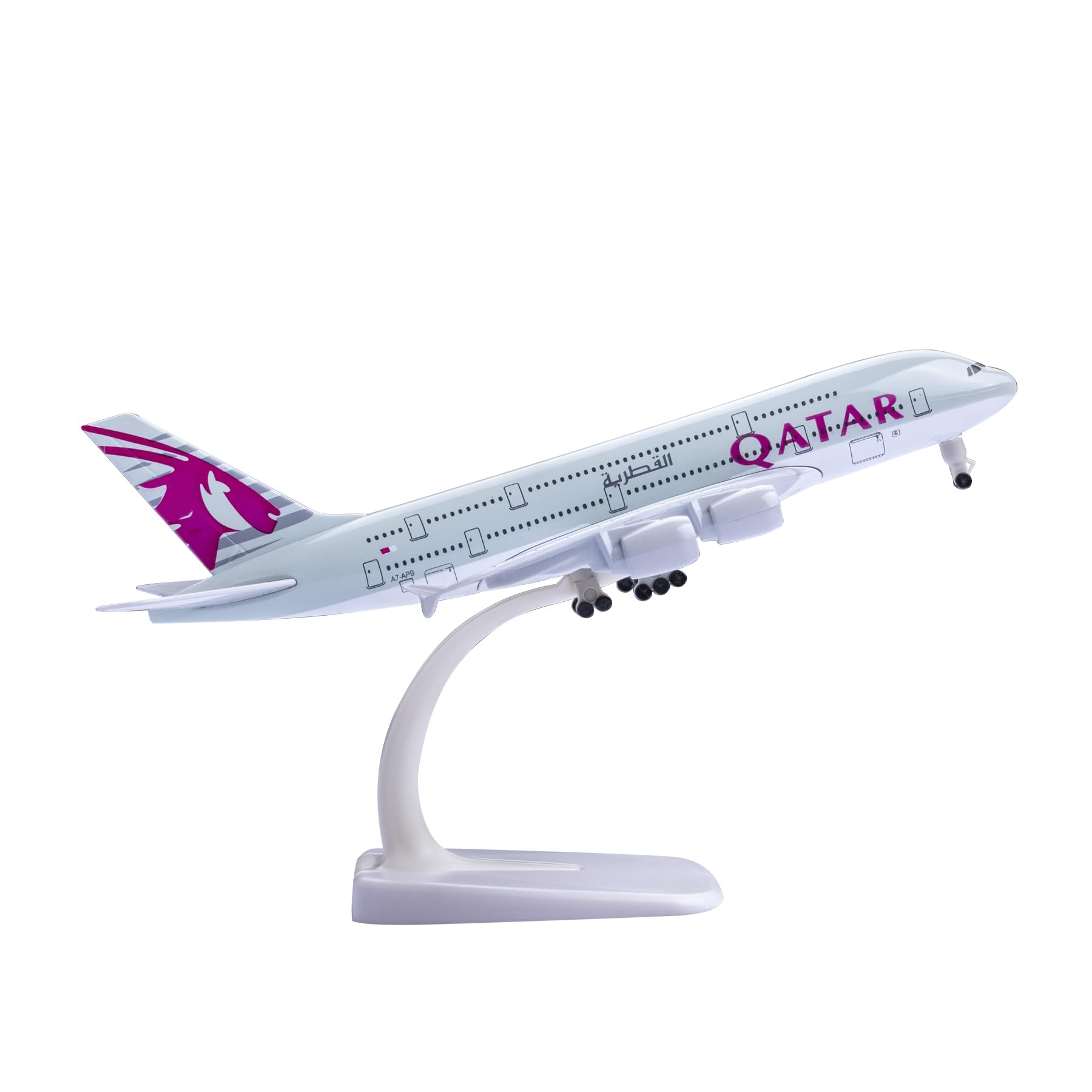 Bswath 1:300 Scale Model A380 Metal Alloy Model Plane for Gift and Decoration