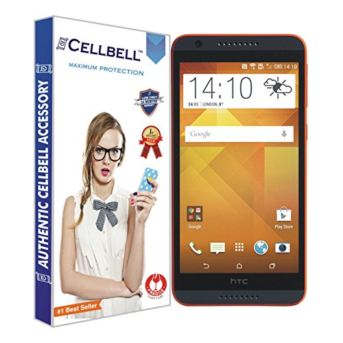 CELLBELLShatterproof, Glossy-Finish Screen Protector for HTC Desire 820 - Transparent