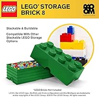 LEGO 40040634 - Caja en Forma de Bloque 8, Color Verde: Amazon.es: Juguetes y juegos