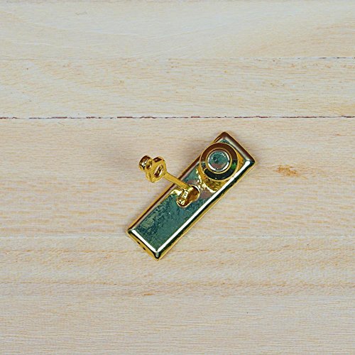 C-Pioneer 1:12 Mini Pocket Door Shaft Copper Bolt Dollhouse Accessory Garden Decoration - Thumbnail 3