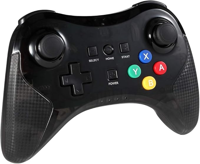 Amazon Co Jp Wii U Pro コントローラー 互換品 Wetoph Gd26 Wii U Pro ワイヤレス ゲームパッド Ledライト内蔵 充電ケーブル付き Nintendo Wii Uに対応 ブラック ゲーム