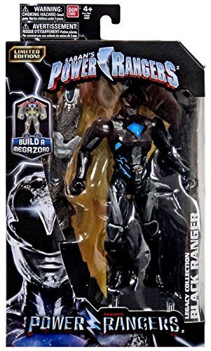 Limited Edition Mighty Morphin Power Ranger Legacy Movie Figures Toys R Us Exclusive Black Ranger