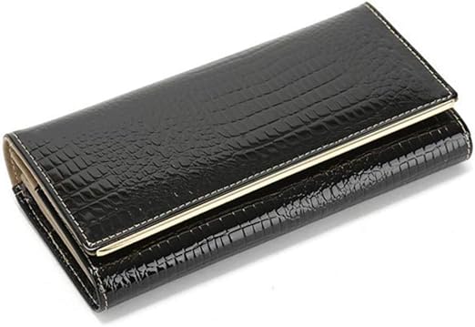 women's patent leather wallet