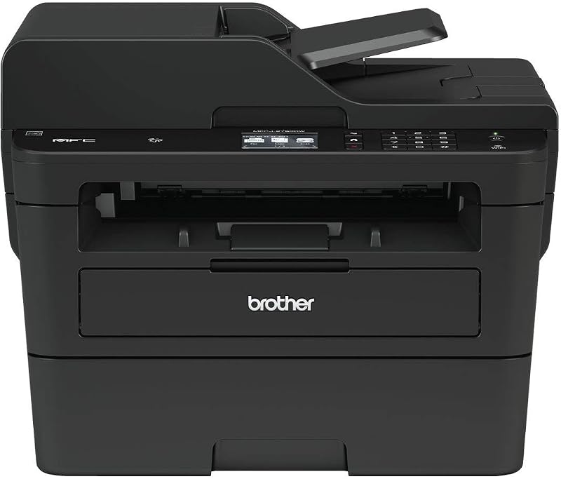 Brother MFC L2750DW Mono Laser Printer All in One Wireless USB NFC A4 UK Plug