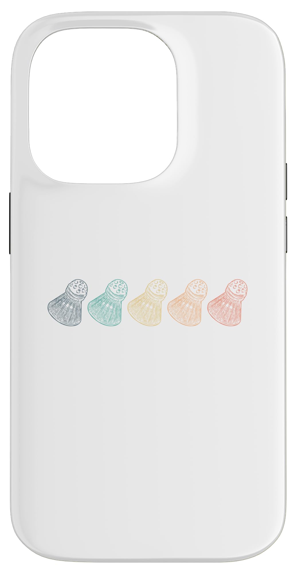 iPhone 14 Pro Crossminton Speedminton Badminton Balls Case — image 1