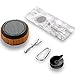 Bluetooth Shower Speaker Hcman Wireless Stereo Outdoor Waterproof Portable Speaker with Micro SD Card Slot,Built-In Mic,5W Driver, Suction Cup,Hands-Free Speakerphone (V1-x)