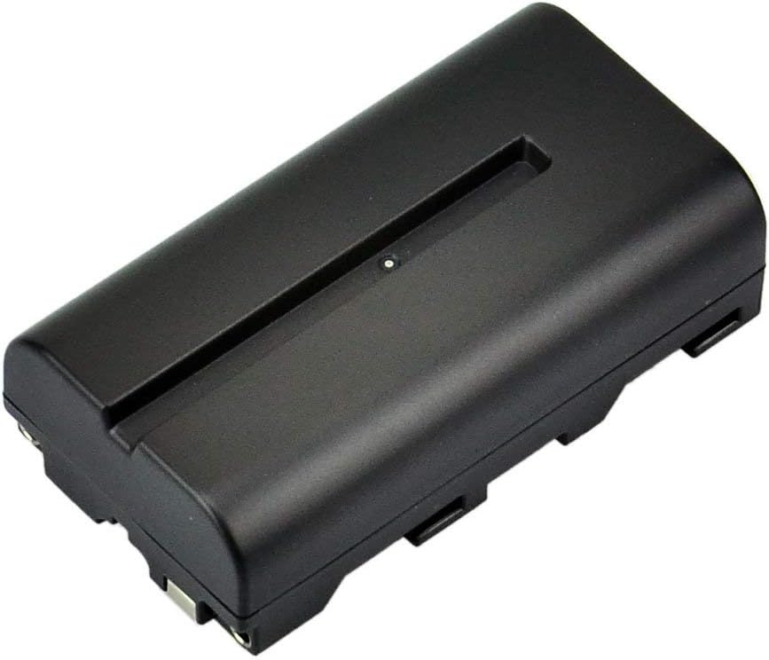 DSTE® 2pcs NP-F550 Rechargeable Li-ion Battery for Sony NP-F550, NP-F330, NP-F530, NP-F570, schwarz, 70.45 × 38.20 × 20.45(mm) - Image 4