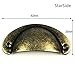 StarSide Antique Brass Furniture Handle Cabinet Knob Drawer Shell Pull(Pack of 10)