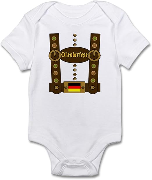 baby lederhosen onesie