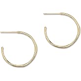 gorjana Taner Small Hoops for Women | Ideal Gift Packaging - Long-Lasting Earrings