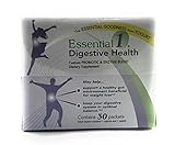 Essential1: Digestive Health: Probiotic and Natural Digestive Enzyme Daily Supplement Pack (1 Box/30 Servings)