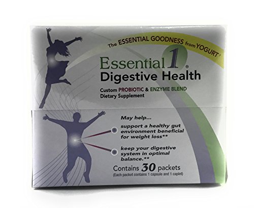 Essential1: Digestive Health: Probiotic and Natural Digestive Enzyme Daily Supplement Pack (1 Box/30 Servings) Essential1: Digestive Health: Probiotic and Natural Digestive Enzyme Daily Supplement Pack (1 Box/30 Servings)