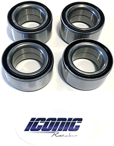 Polaris RZR 900 1000 4 S XP XC Turbo (All Models) BOTH Front AND Rear Wheel Hub Bearings Qty. 4
