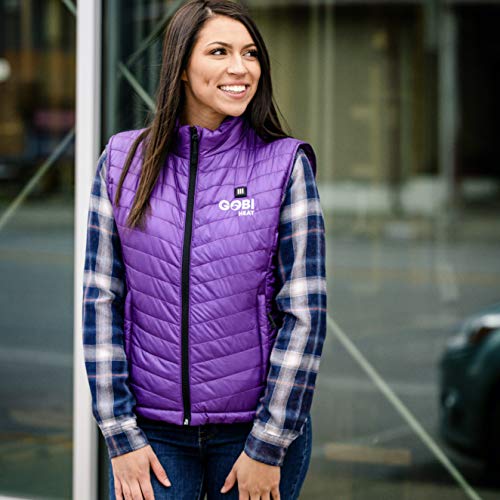 Dune Women's Heated Vest 10 hrs of Heat Heat Zones with