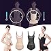 OLIKEME Women’s Ultra Thin Adjustable Tummy Control Seamless Firm Control Body Shapewear (Large, Flesh Color)