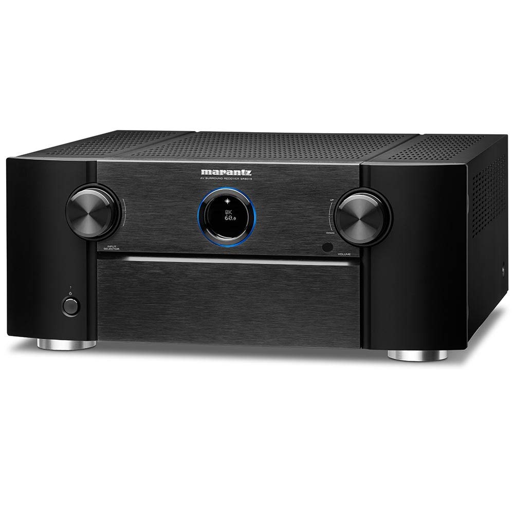 Marantz SR8015 Receptor AV Ultra HD 8K de 11,2 canales (140 vatios x 11) con audio 3D HEOS integrado y control por voz