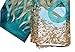 SanVera17 African Lace Net Fabrics Nigerian French Fabric Embroidered and Gold Thread Guipure Lace for Party Wedding (Green) 5 Yards