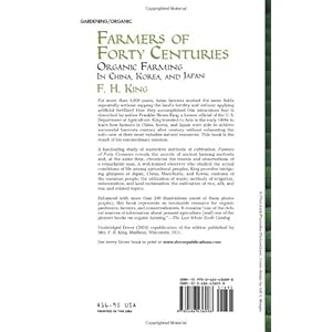 Farmers of Forty Centuries: Organic Farming in China, Korea, and Japan