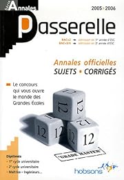 Annales passerelle ESC