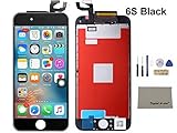 iphone 6S Screen Replacement Set For Lcd Touch Screen Digitizer Frame Assembly (Free Tool Kit) iphone 6S 4.7 (Black)