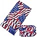 6PCS Headwear, Headband Scarf Bandanna Headwrap Mask Neckwarmer & More 12-in-1 Multifunctional Stretchable Sport & Casual (6PC.The Stars and Stripes Series)