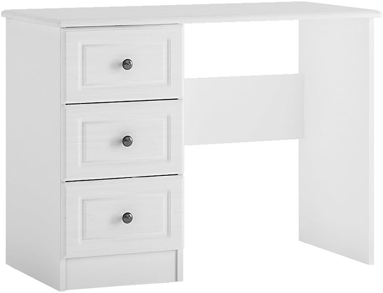 Furniture To Go Hampshire 3 Drawer Dressing Table Student Desk with