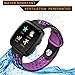DEKER Bands Compatible with Fitbit Versa/Versa Lite/SE Smartwatch Bands, Breathable Soft Silicone Adjustable Replacement Bracelet Strap Wristbands (Large 6.7-8.9