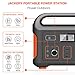 Jackery Portable Power Station Generator Explorer 440, 440Wh Solar Generator Lithium Backup Power Supply with 110V/300W (500W Peak) Pure Sine Wave AC Inverter for RV, Camping CPAP Fishing Emergency
