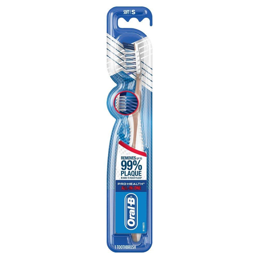 Oral-B Pro-Health CrossAction Toothbrush Soft - Each, Pack of 2