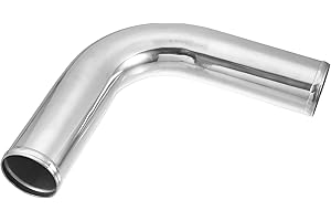 ACROPIX OD 2.75" 70mm Leg Length 6" 152mm Car Aluminum Alloy Tube Intercooler Pipe 90 Degree Bend Elbow Air Intake Joiners Tu