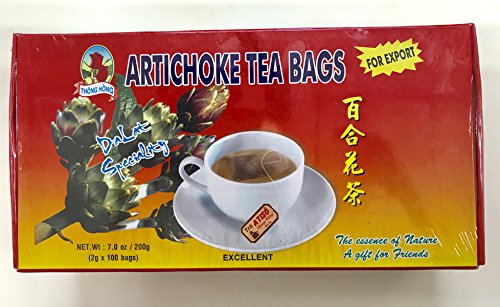 Vietnamese Excellent Artichoke Tea Bags - Tra Atiso - DaLat Speciality - 2g x 100bags - Net wt. 7.0oz