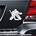 Ice Hockey Goalie Car Magnet Chrome