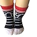 Kakalu Todder 6 Pairs Non Sikd Shoe Socks Infant Baby Boy Anti Slip Cotton Cozy Ankle Low Cut Footsocks Sneakers Crew Walker Socks with Grips for 12-24 Months
