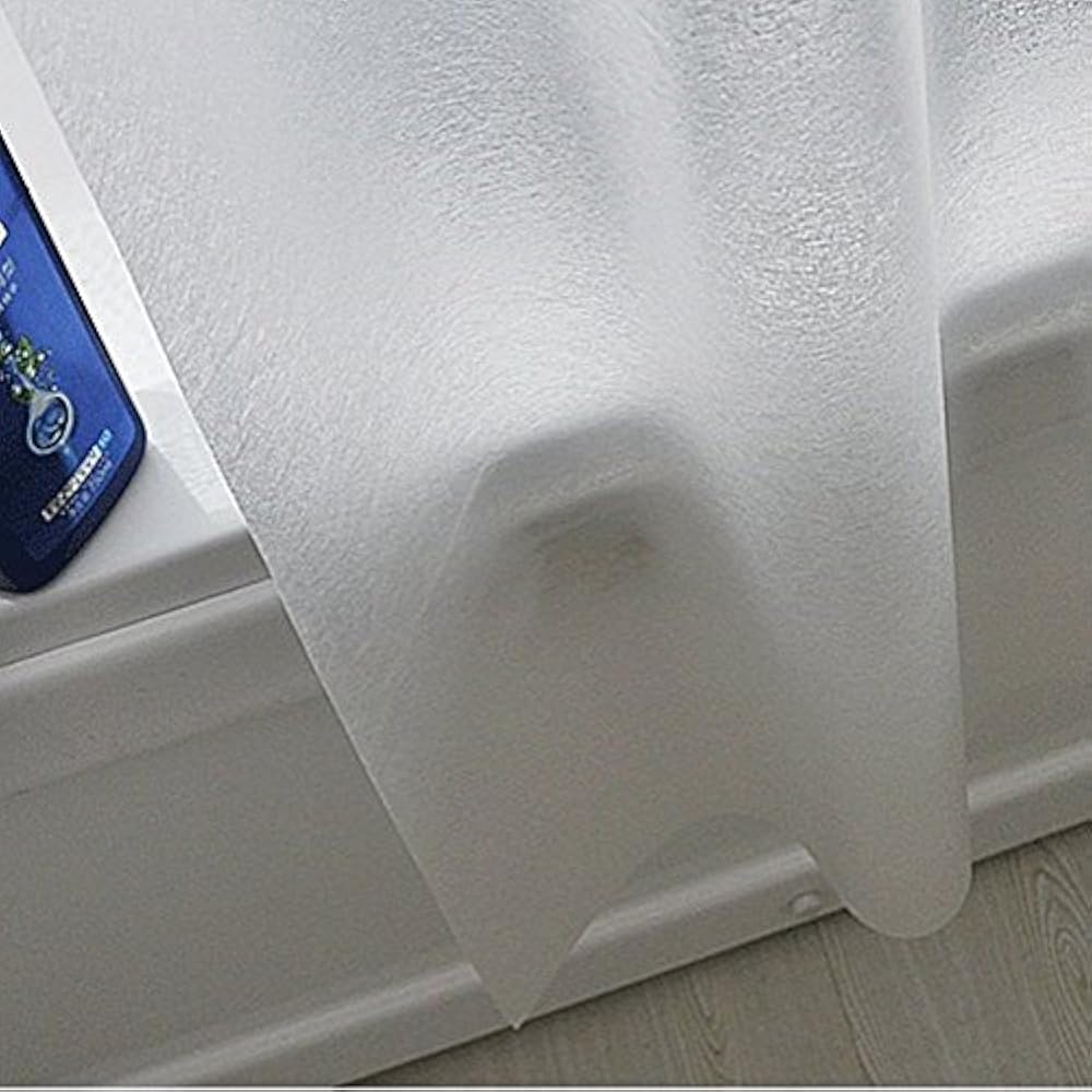 Frosted Shower Curtain Liner Eva Extra Long 72x78 Inch With 3 Bottom