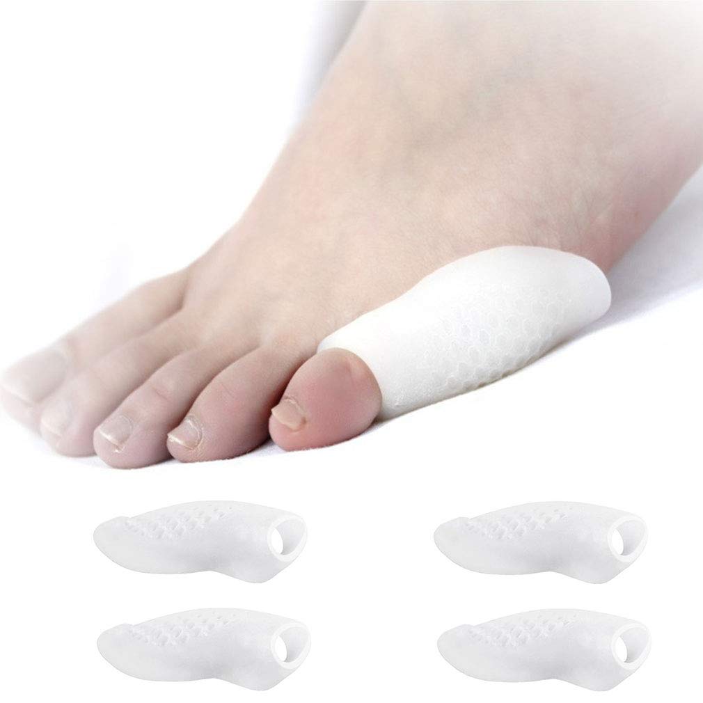 PEDIMEND Silicone Gel Tailor's Bunion Protector (2PAIR) - Bunion Pain Relief Sleeve - Cushion for Pinky Toes - Little Toe Straightener - Bunion Protector - UNISEX - Foot Care