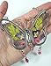 Butterfly Suncatcher with Pressed Flower Wings - Gift for Family and Friends - Hanging Height 8
