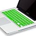 Kuzy - GREEN Keyboard Silicone Cover Skin for MacBook Pro 13