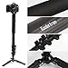 Koolertron Professional 70-inch Camera Carbon Fiber Monopod With Folding Base For All Canon Sony, Nikon