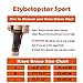 Knee Brace Support Compression Sleeve[Best]Etybetopstar 1 Pair Knee Protector for Meniscus Tear, Arthritis, ACL, Joint Pain Relief, Injury Recovery, Running, Basketball, Biking, Sports for Men & Women