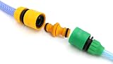 Cretty-Meet 6Pcs Double Male Hose Connectors Garden Hose End Couplers C-923 view 4