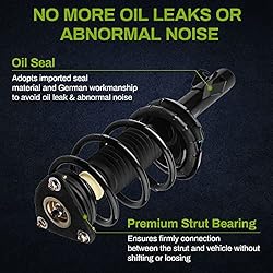 AUTOSAVER88 Front Pair Complete Strut and Spring