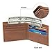 POLARE ORIGINAL Men's RFID Blocking Vintage Italian Genuine Leather Slim Bifold Wallet Handmade