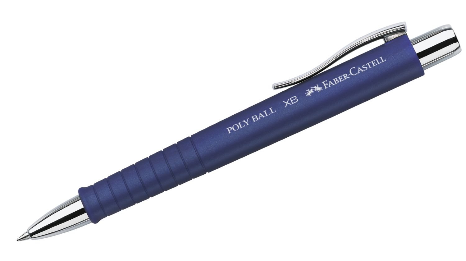 Faber-Castell 241152 Poly Ball XB Ballpoint Pen, Stroke Thickness 0.5 mm, Blue