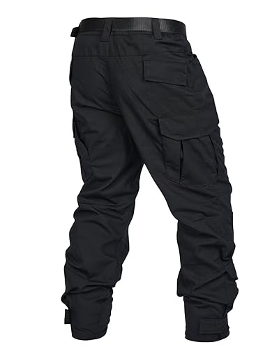 AKARMY Men's Hiking Pants, Camo Cargo Pants, Lightweight Work