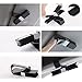 Sunglass Holder, SUPERSUN Sunglass Visor Clip for Cars Visor Mount, Double-Ends Clip for All Glasses and Eyeglasses