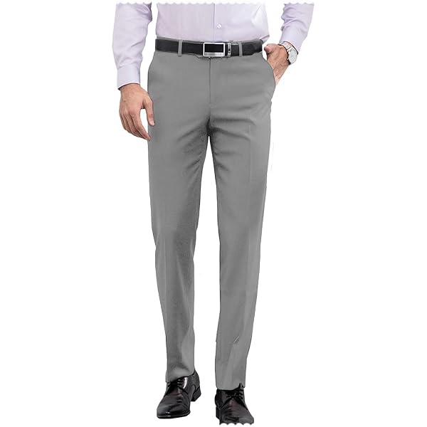 Haggar Repreve Flat Front Dress Pant (MEDIUMGREY,30X30) at Amazon Men's  Clothing store